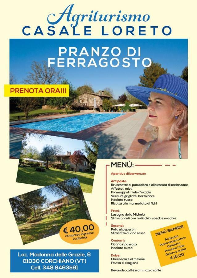 Agriturismo Casale Loreto Corchiano Luaran gambar